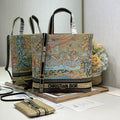Dior 2026 City Postcard Resort Style Handbag "Hong Kong Exclusive" Canvas 288602