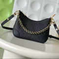LV 2026 Nano Boulogne Bag 19cm Black Cowhide