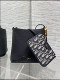 Dior 2026 Medaillon Bucket Bag 19.5cm Fabric And Grained Calfskin