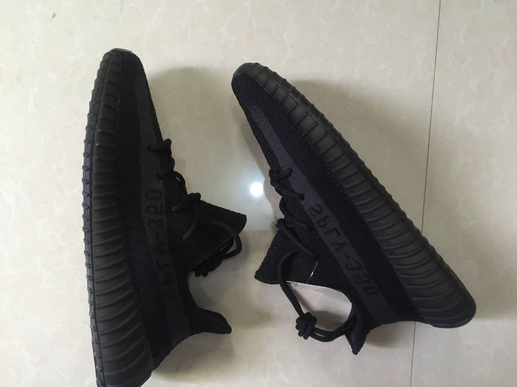 Adidas Yeezy Boost 350 V2 Black Knit Sneakers