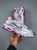 Nike Air Max Moto 2K Low-Top Running Shoes White Pink