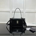 Prada 2026 Medium Shoulder Bag 32cm Patent Calfskin