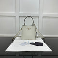 Prada 2026 Panier Saffiano Bucket Bag Calfskin