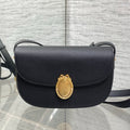 Dior 2026 Médaillon Flap Bag 23cm Grained Calfskin