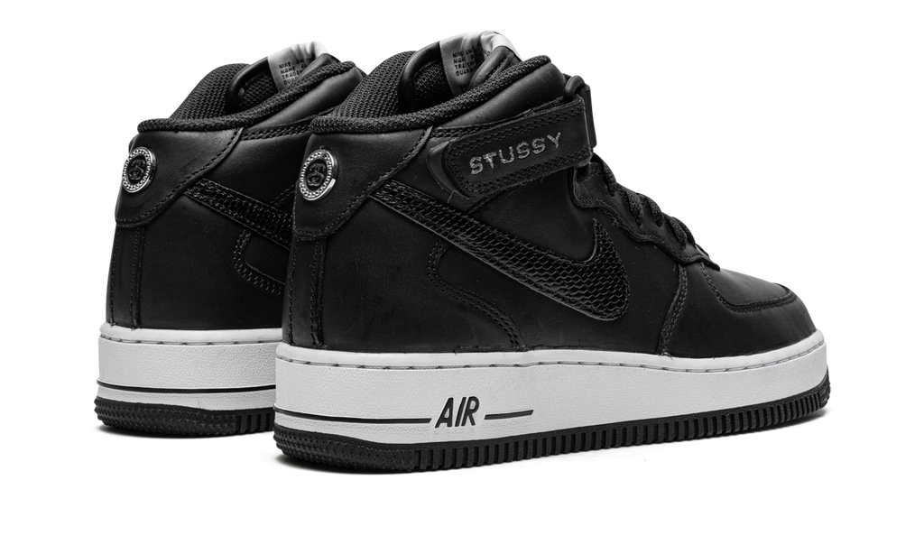 Air Force 1 Mid "Stussy - Black" DJ7840 001